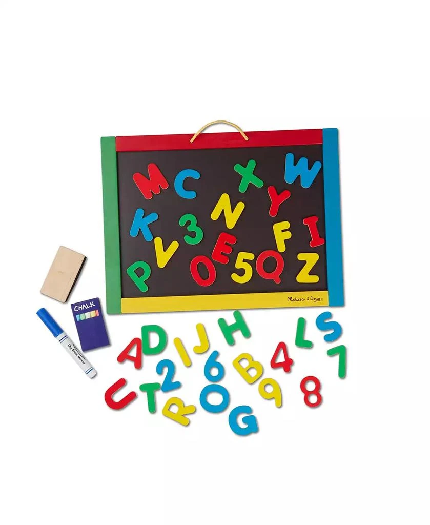 Melissa & Doug Melissa & Doug Magnetic Chalkboard and Dry-Erase Board With 36 Magnets, Chalk, Eraser, and Dry-Erase Pen 6