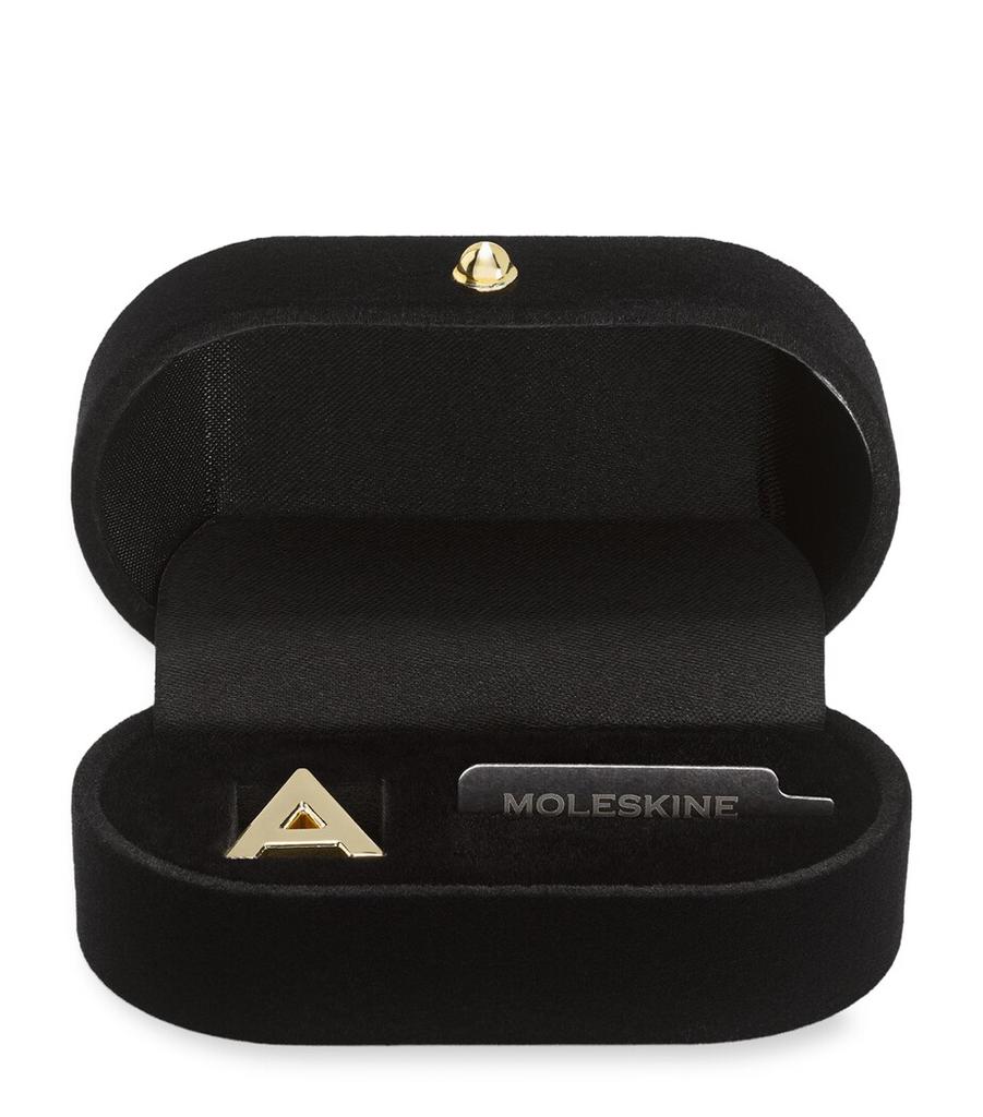 Moleskine Gold-Plated A Notebook Charm