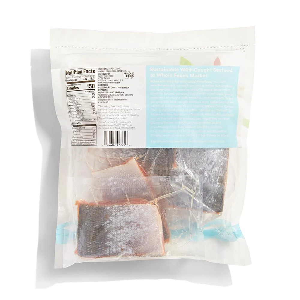365 by Whole Foods Market 365 by Whole Foods Market, Sockeye Salmon ...