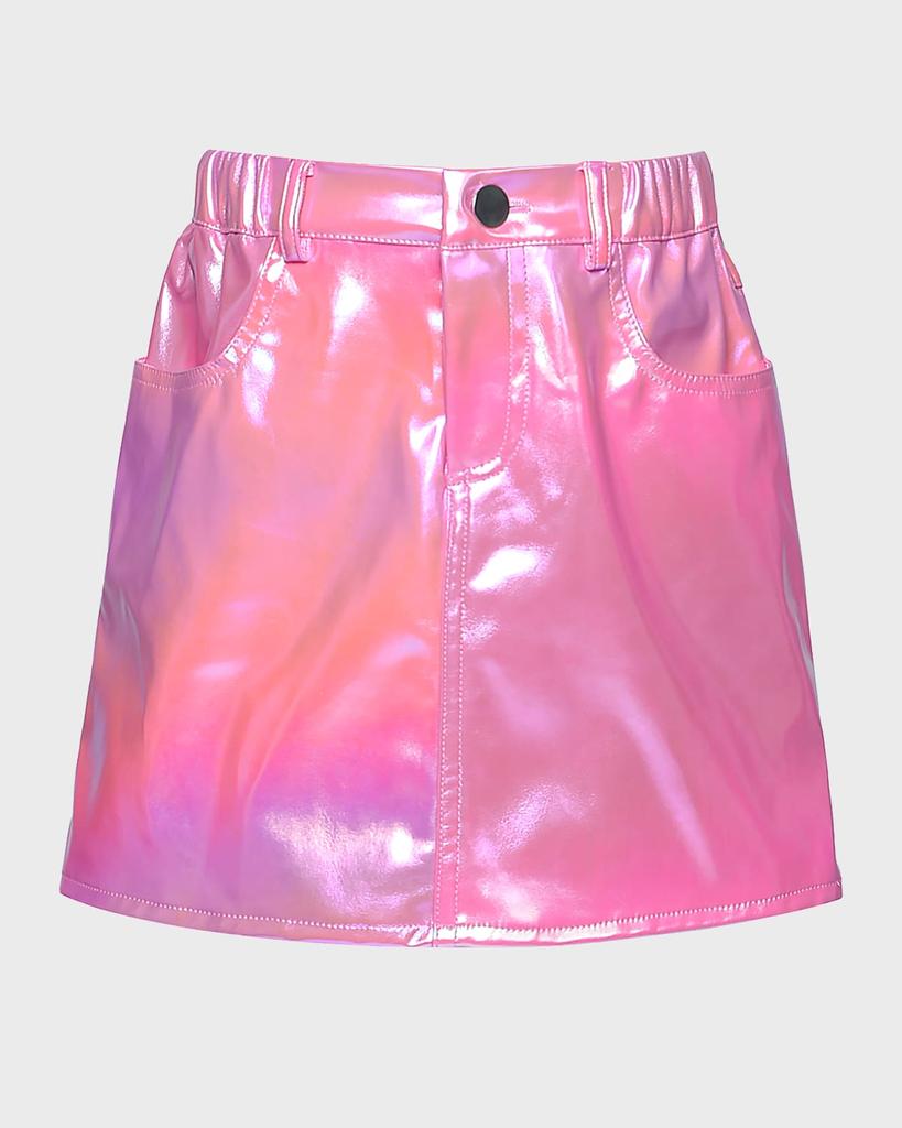 Hannah Banana Girl's Metallic Skirt, Size 4-10