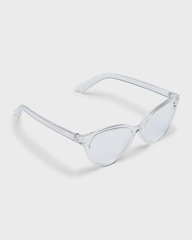 The Book Club The Art of Snore Plastic Cat-Eye Reading Glasses