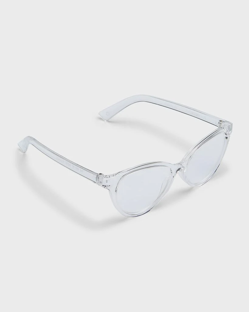 The Book Club The Art of Snore Plastic Cat-Eye Reading Glasses 1