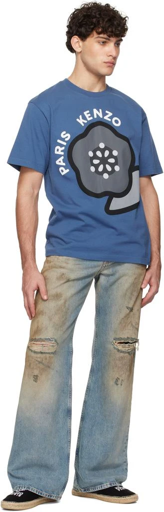 Kenzo Blue Kenzo Paris Pop T-shirt 4