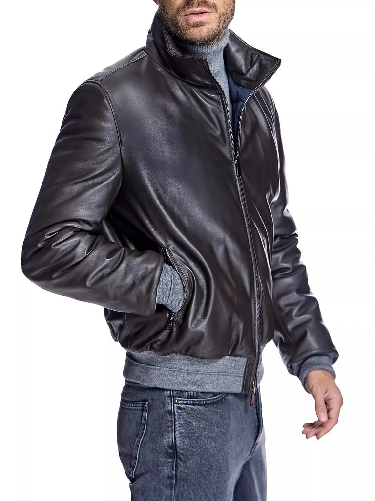 Maximilian Men's Reversible Leather Jacket 3