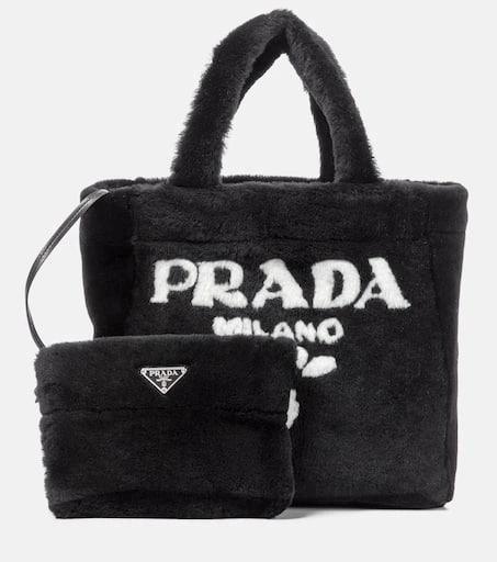 Prada Medium shearling tote 6