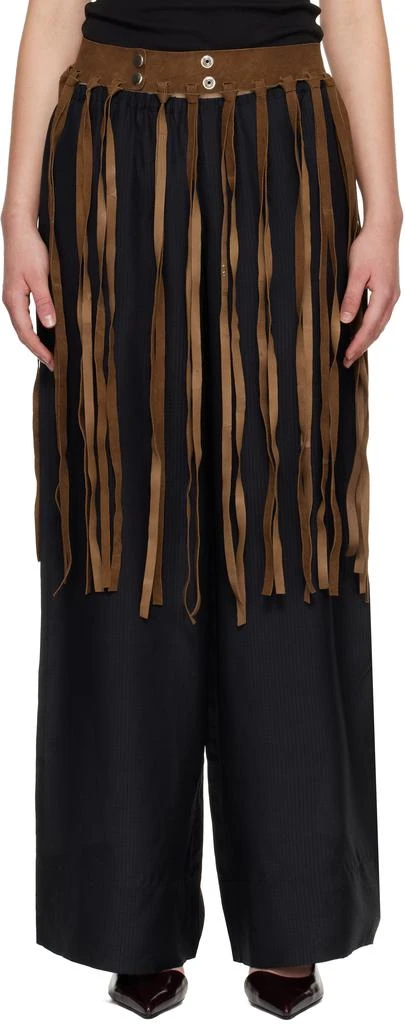 Maryam Nassir Zadeh Tan Precious Belt