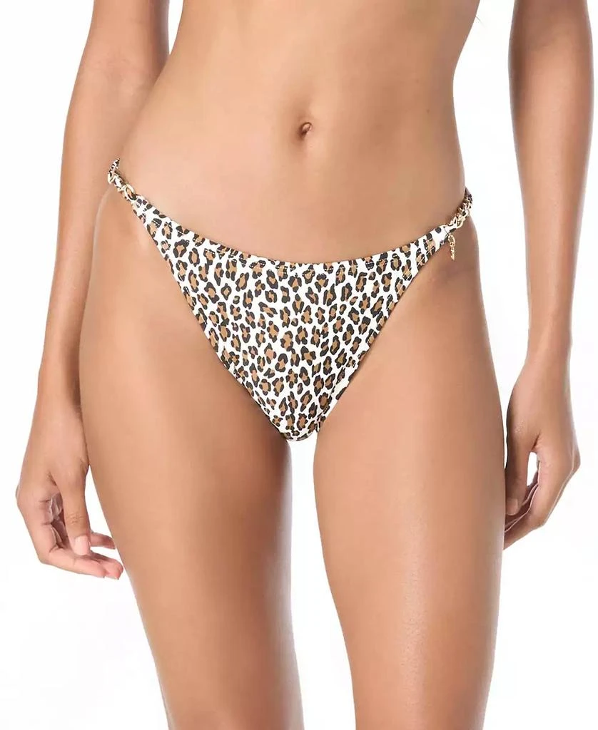 Michael Kors Michael Kors Women
s Chain Detail Bikini Hipster Swim Bottoms