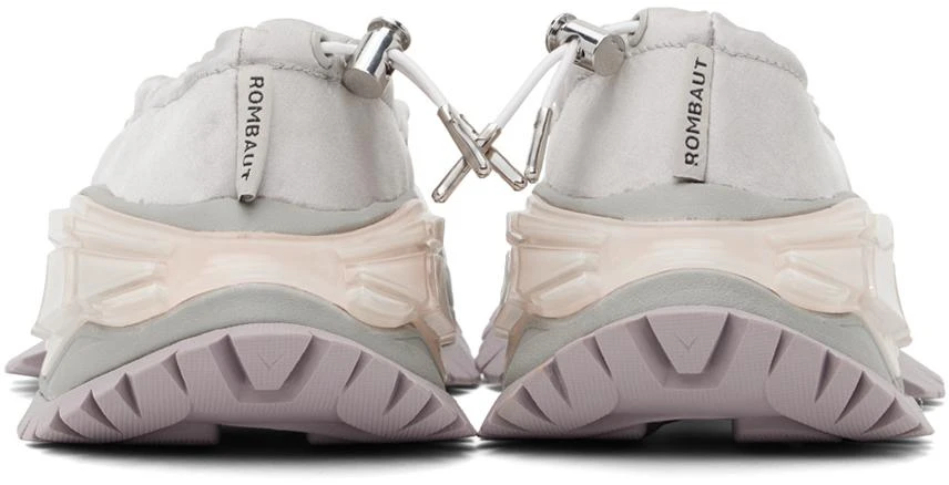 Rombaut Gray Aurora Ballerina Flats 2
