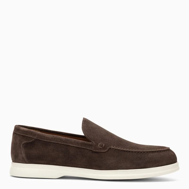 Doucal's Brown suede moccasin 1