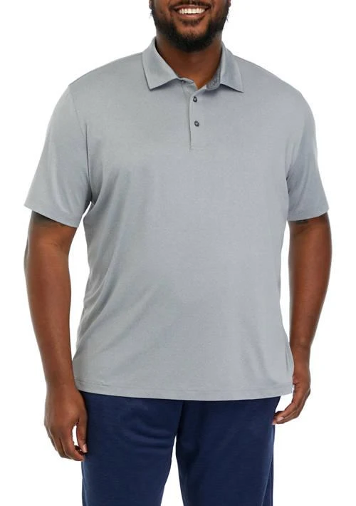 ZELOS Big Tall Short Sleeve Performance Polo Shirt 1