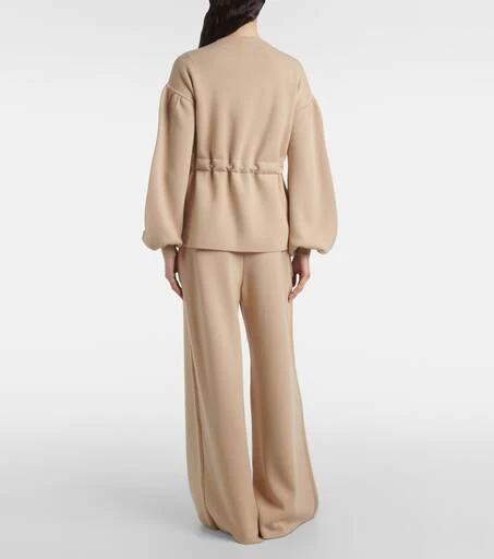 Max Mara Tiberio belted virgin wool cardigan 3