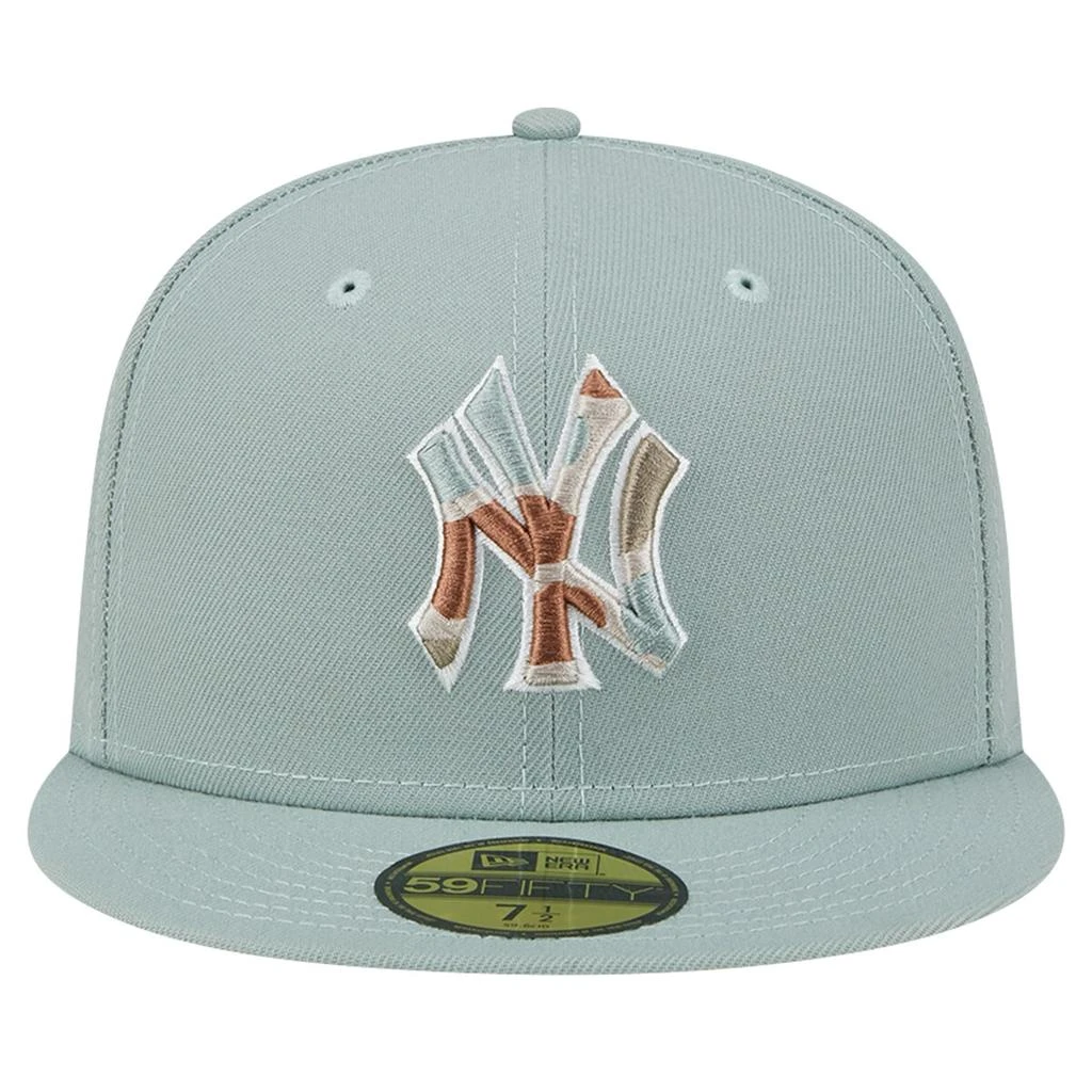 New Era New Era Yankees Spring Forest 59FIFTY Fitted Hat - Men's 1