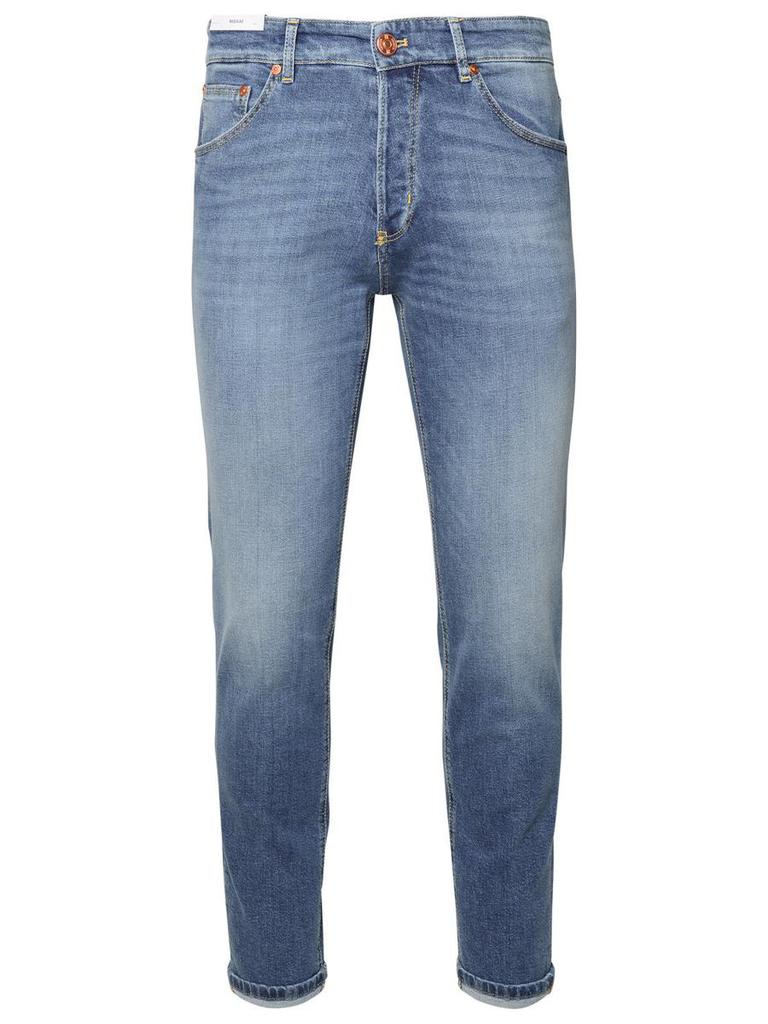 PT05 Pt05 Light Blue Cotton Jeans