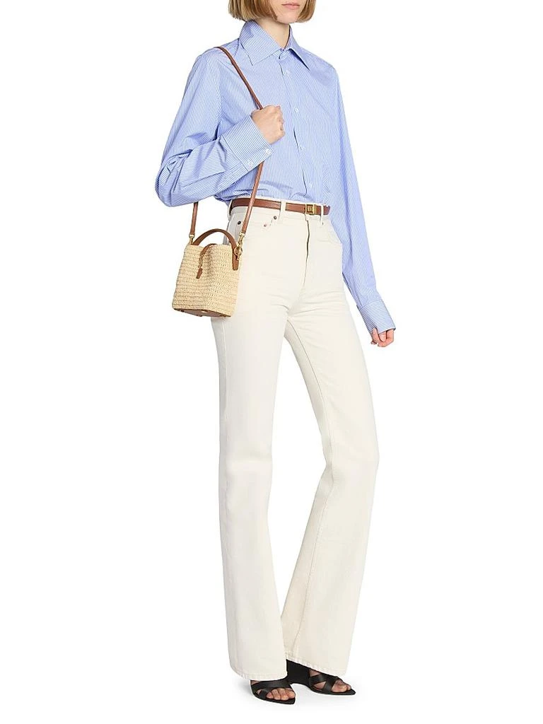 Yves Saint Laurent Le 37 Mini Mini Bag in Raffia 2