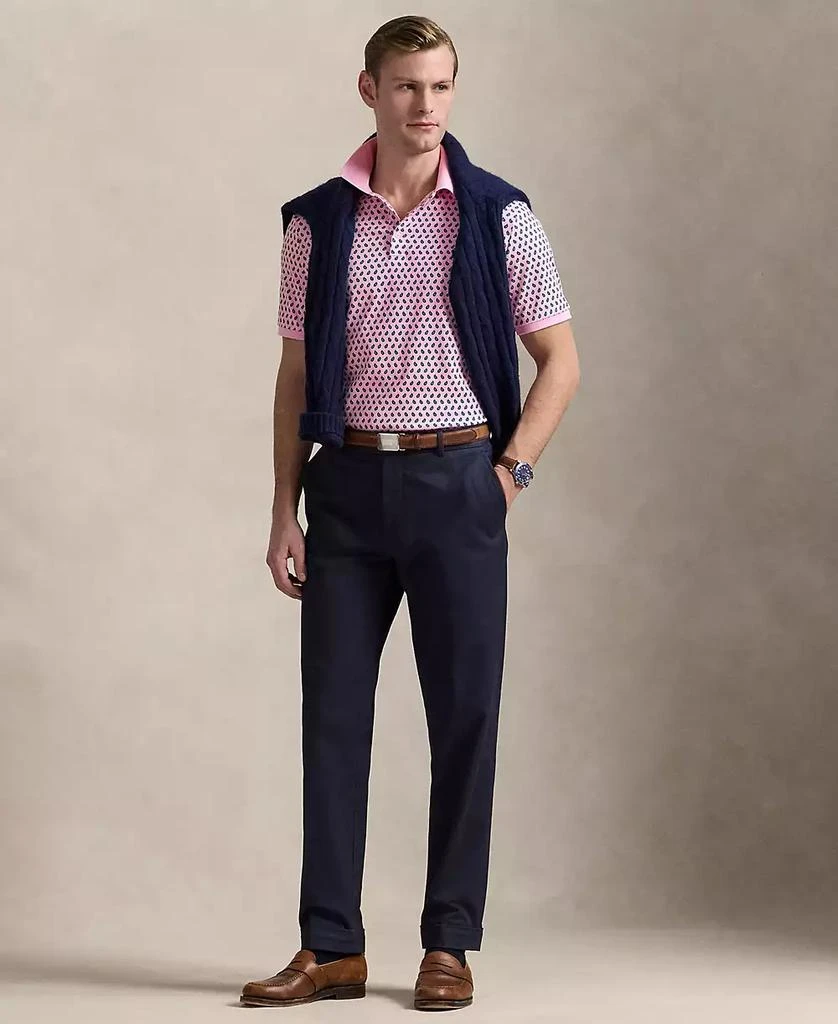 Ralph Lauren Men's Classic-Fit Print Soft Cotton Polo Shirt 5