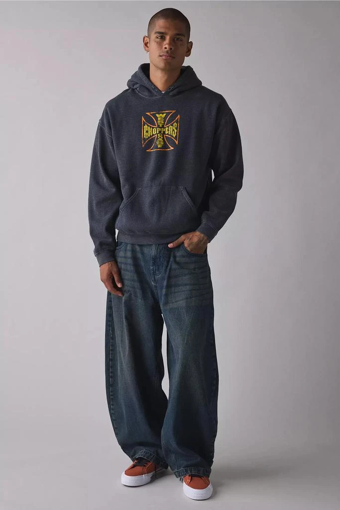 Urban Outfitters West Coast Choppers Cobra Graphic Hoodie Sweatshirt 3