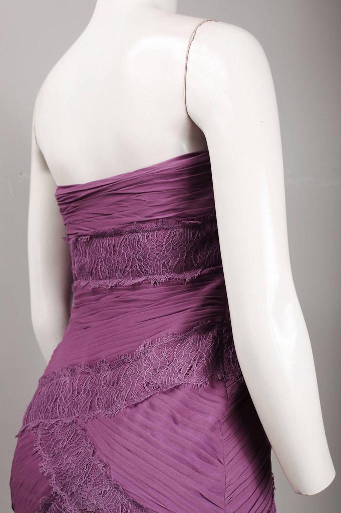 Monique Lhuillier Monique Lhuillier - Women's Strapless Asymmetrical Dress