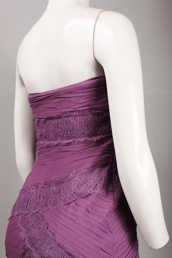 Monique Lhuillier Monique Lhuillier - Women's Strapless Asymmetrical Dress 2