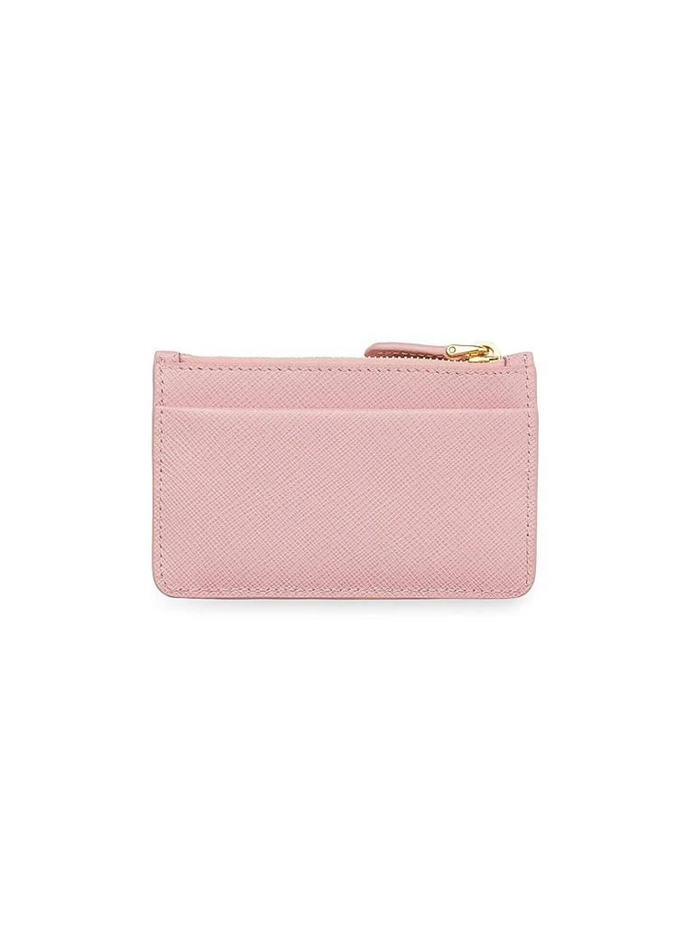 Prada Saffiano and Smooth Leather Card Holder 2