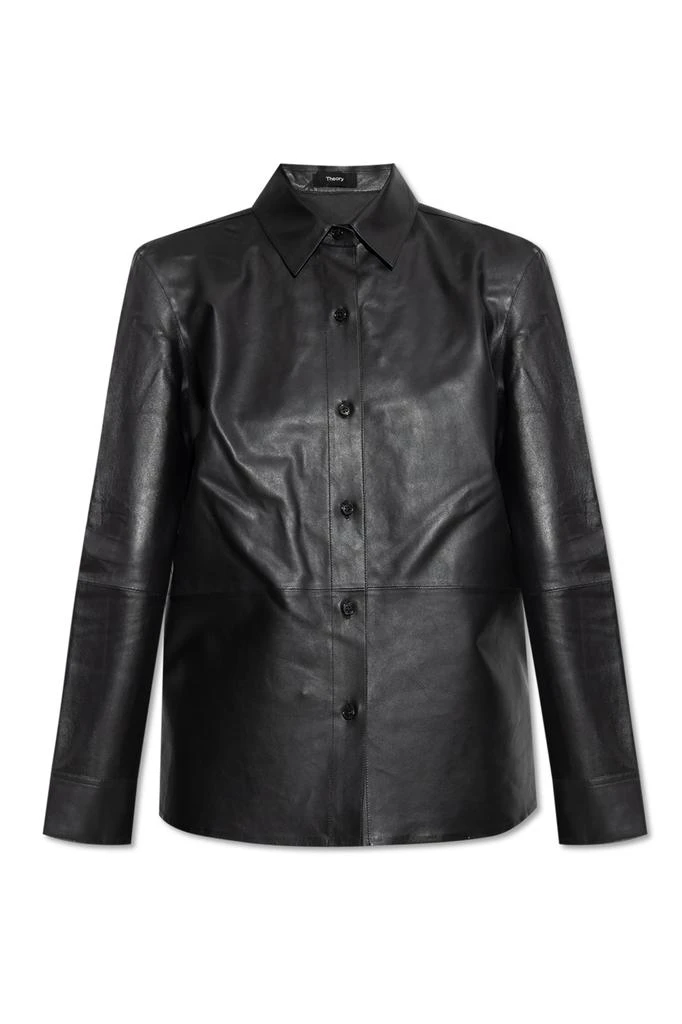 Theory Leather Jacket 1