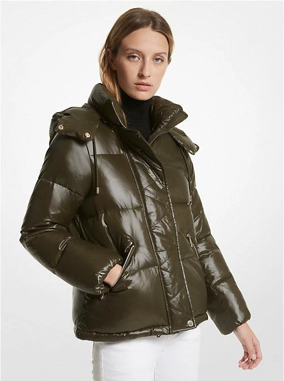 michael_kors Quilted Nylon Puffer Jacket 1