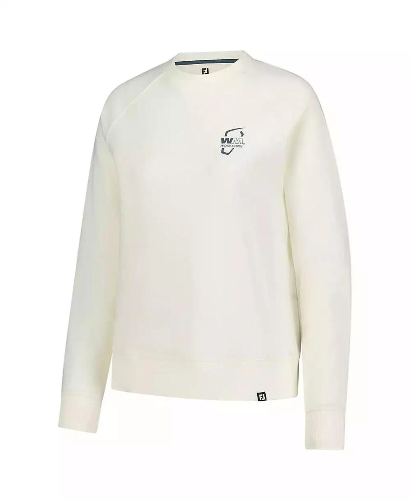 FootJoy Women's Cream WM Phoenix Open Raglan Pullover Sweatshirt 3