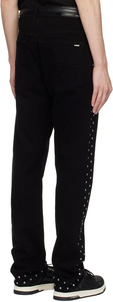 AMIRI Black Star Crystal Slim Jeans 3