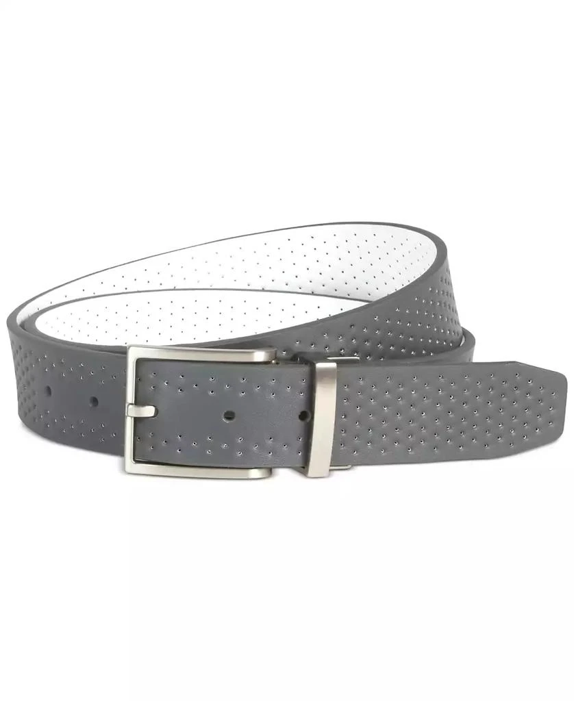 NIKE Men's Reversible Perforated Leather Belt, Created for Macy's 1