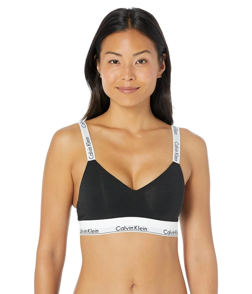 Calvin Klein Underwear Modern Cotton Lightly Lined Bralette 1