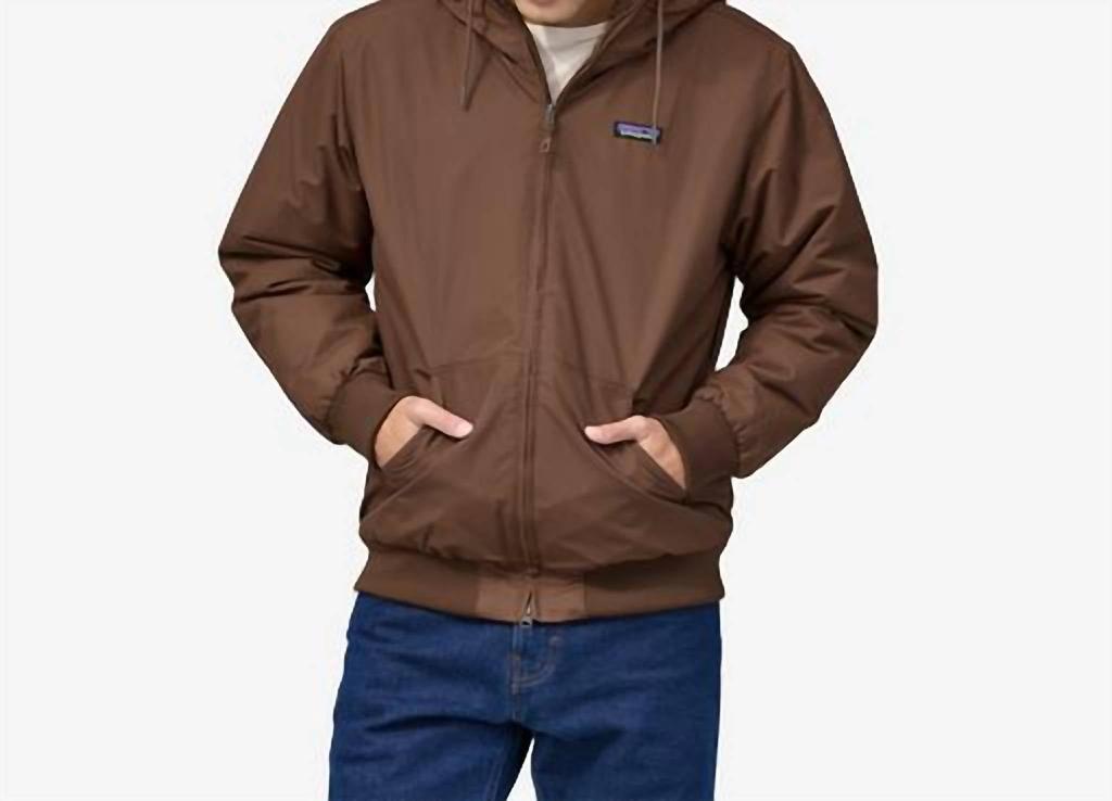 Patagonia Lined Isthmus Hoody In Brown