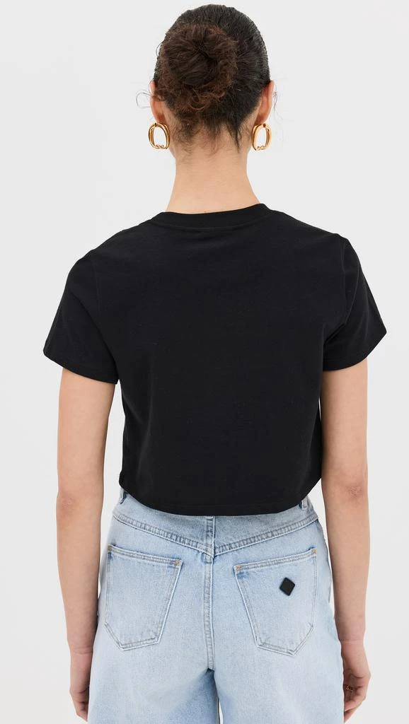 Reformation Cropped Classic Crew Tee 2