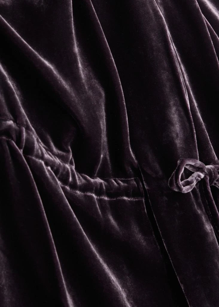 Eileen Fisher Velvet tie-front jacket 4
