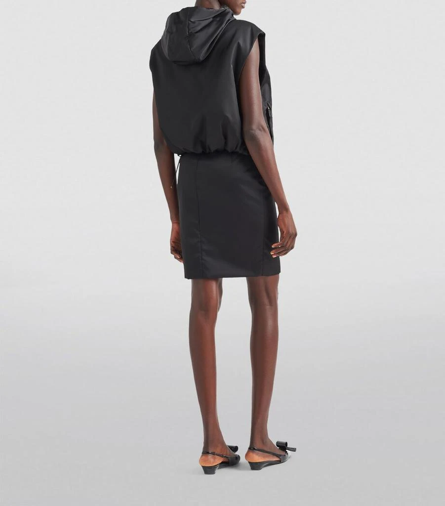 Prada Re-Nylon Pencil Skirt 4