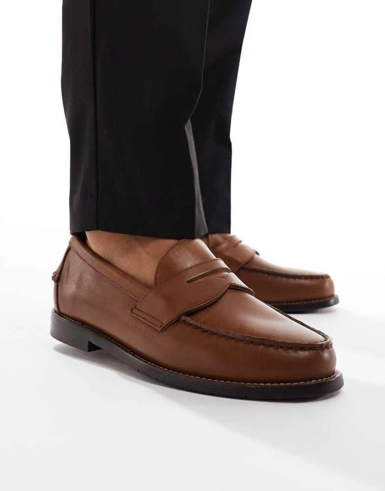 Ralph Lauren Polo Ralph Lauren Alston leather loafer in tan  display picture 2