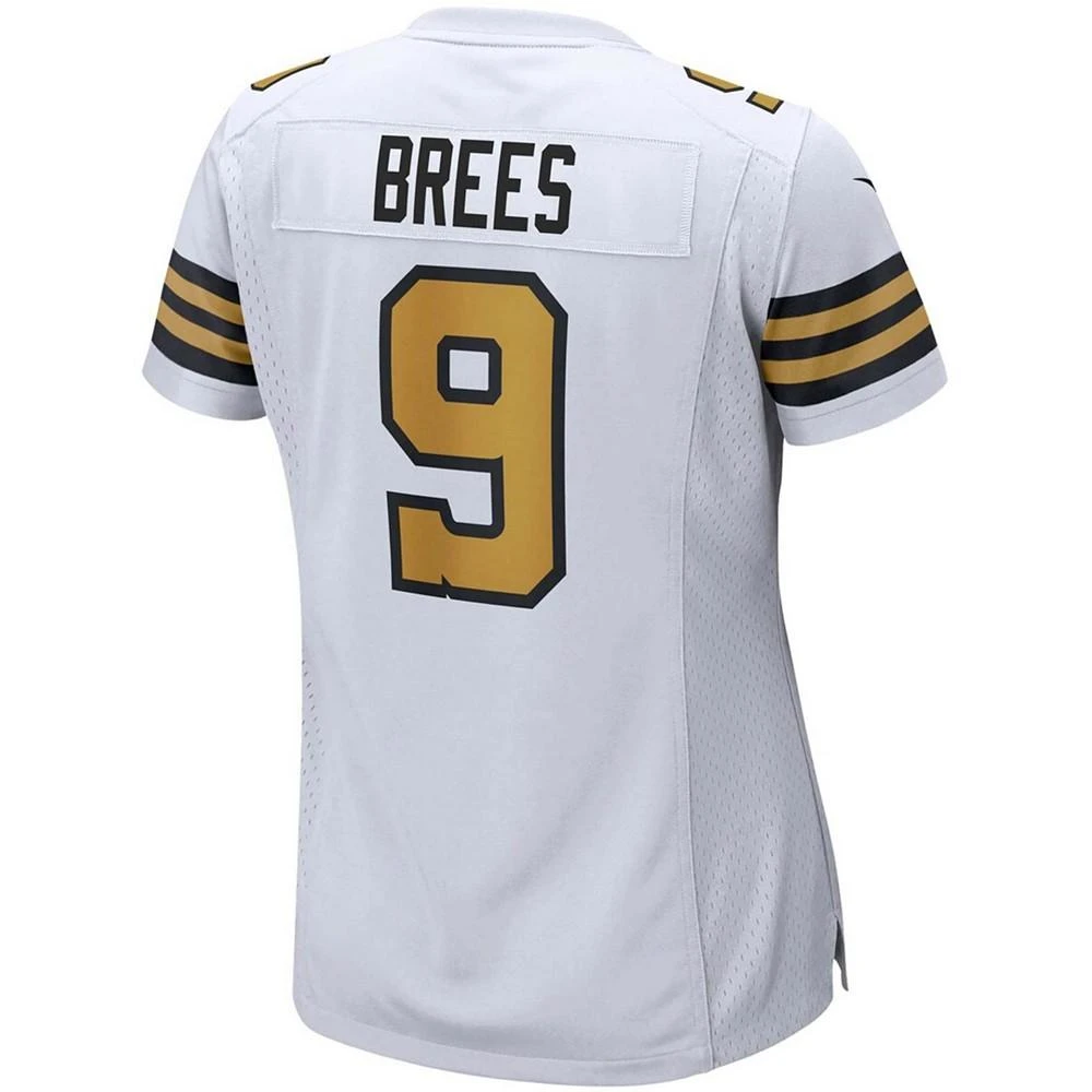 NIKE Women's Drew Brees White New Orleans Saints Alternate Game Jersey 3