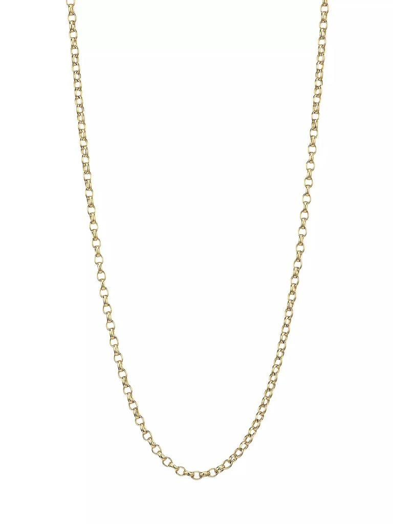 Tamara Comolli 18K Yellow Gold Belcher-Link Chain Necklace/21"-23" 1