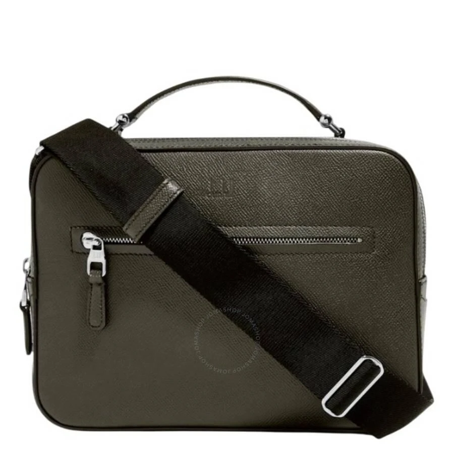 Dunhill Olive Grey Cadogan Top Handle Bag 1
