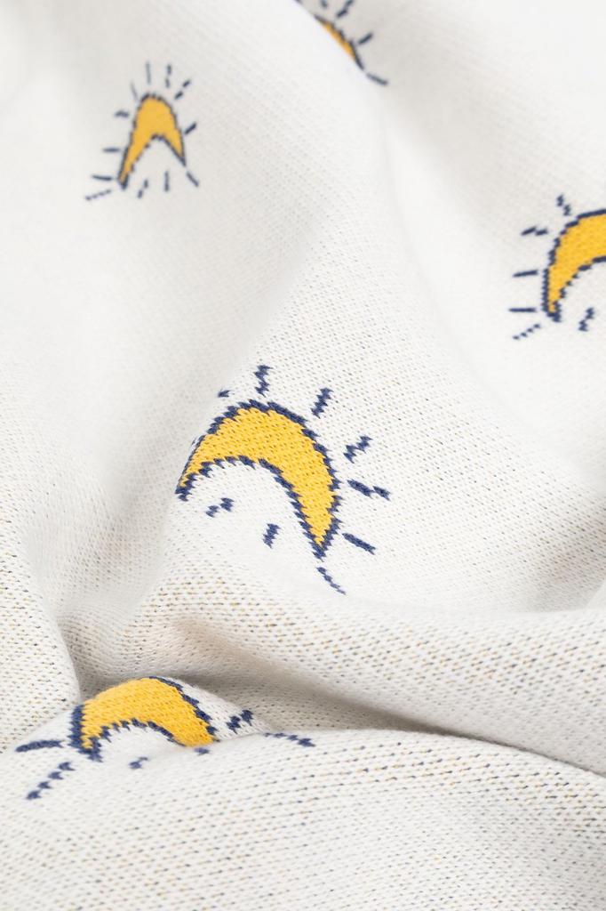 Tinycottons Tiny Cottons Sunburst Pattern Blanket