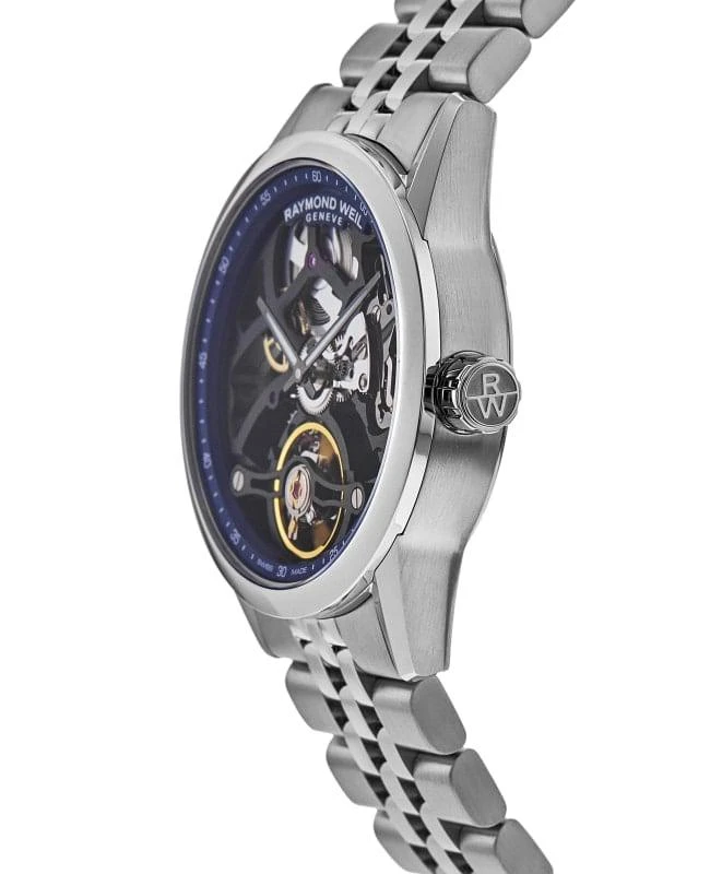 Raymond Weil Raymond Weil Freelancer Automatic Skeleton Dial Steel Men's Watch 2783-ST-50000 3