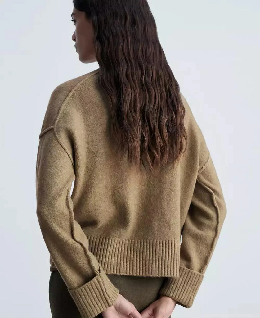 Mango Women's Rolled-Up Sleeves Sweater 11