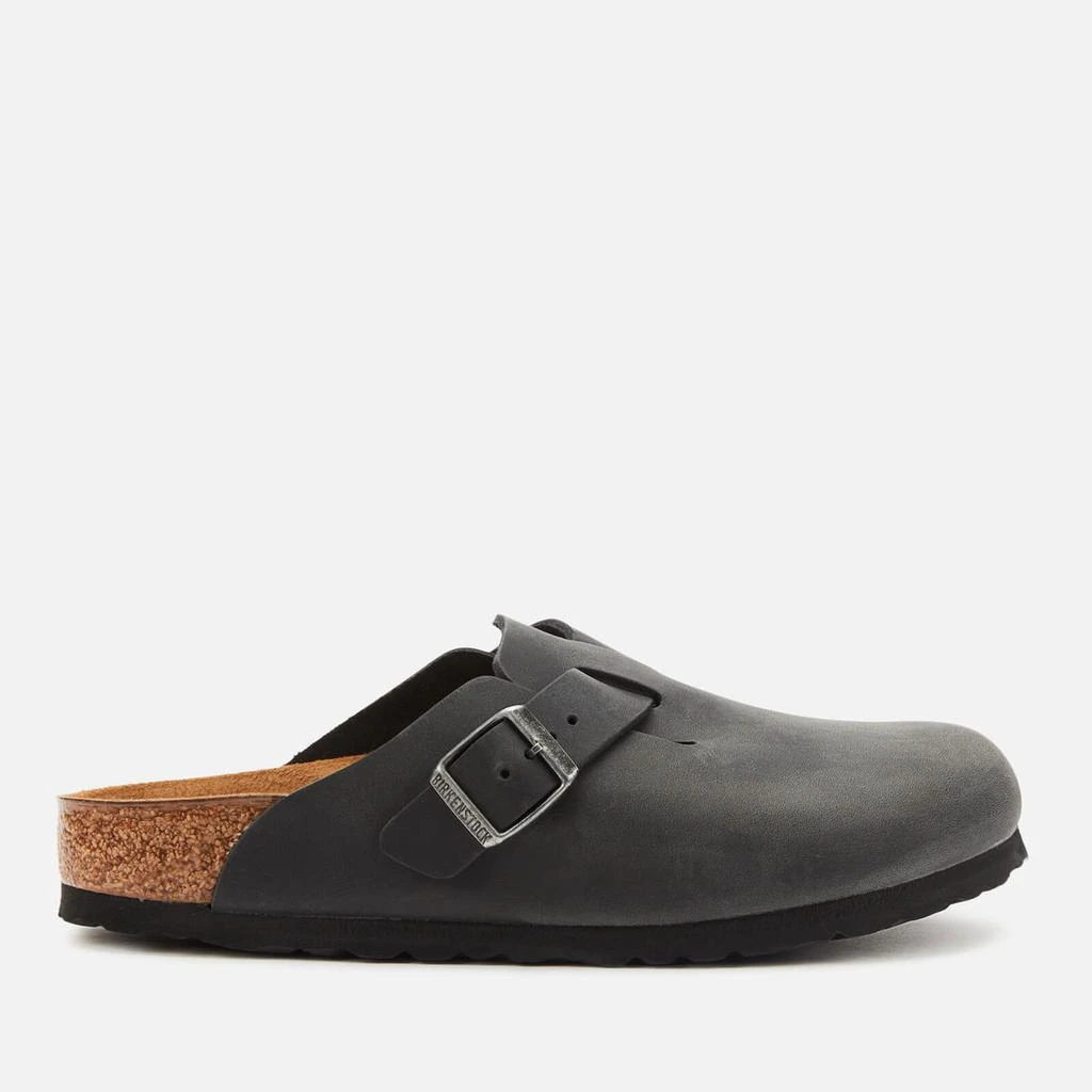 Birkenstock Birkenstock Women's Boston Oiled Leather Mules - Black 1