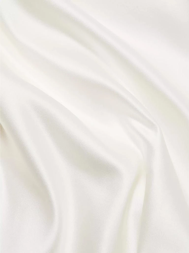 Amsale Duchesse Satin Strapless Dress 7