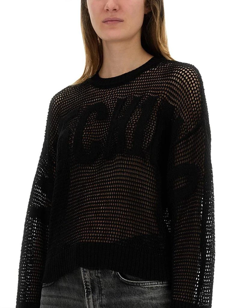 Moschino Jeans Moschino Jeans Mesh Shirt With Logo 4
