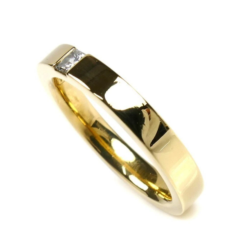 Harry Winston yellow gold (18K) Band Ring (Pre-Owned) 2