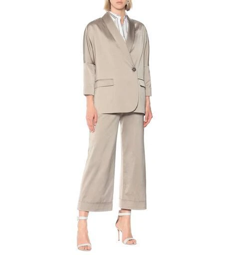 Brunello Cucinelli Satin blazer 2