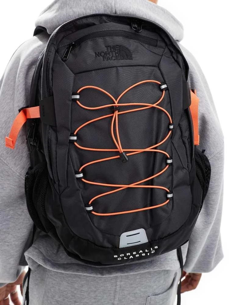 The North Face Borealis Classic 29L Backpack Dark Grey Orange