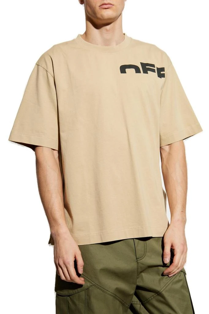 Off-White Off-White Off Split Crewneck T-Shirt 2