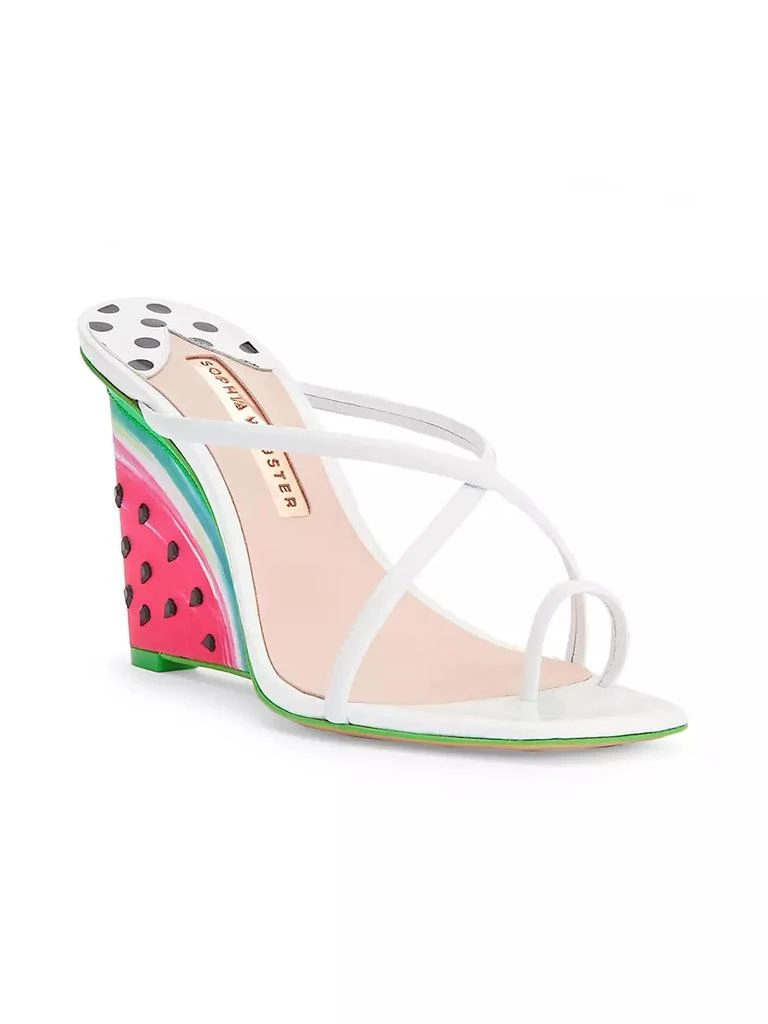 Sophia Webster Watermelon Wedge Sandals 2