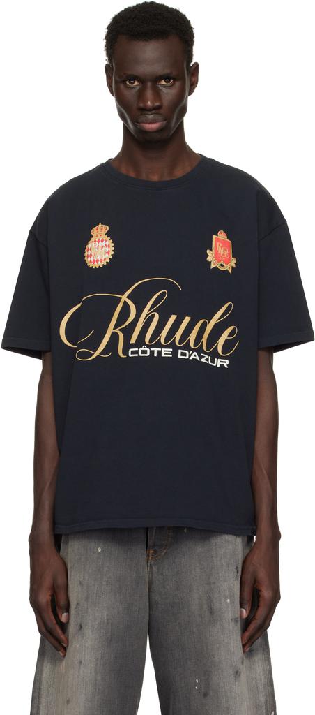 Rhude White Runway Plaque T-shirt - T-Shirts - BeyondStyle