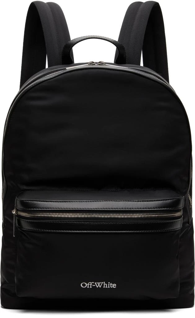 Off-White Black Core Round Backpack 1
